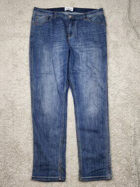 DU/ER Jeans  Mens Size 32x30 Relaxed Taper Denim Blue Jeans DUER Casual USA